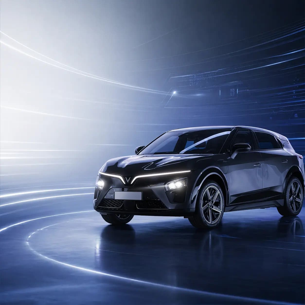 Xe ô tô minh họa hệ thống bảo hành